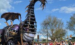 Maleficent Float Returns To The Festival of Fantasy Parade