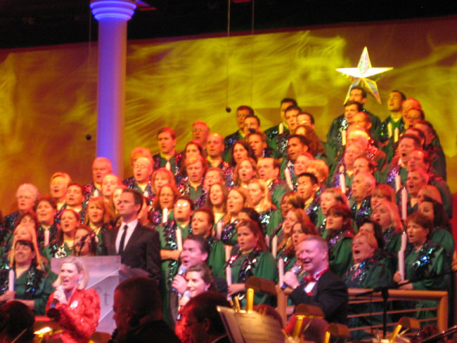 Candlelight Processional Dinner Package Reservations Available August 26