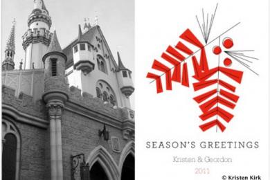 Disney Cards for the Holiday Season