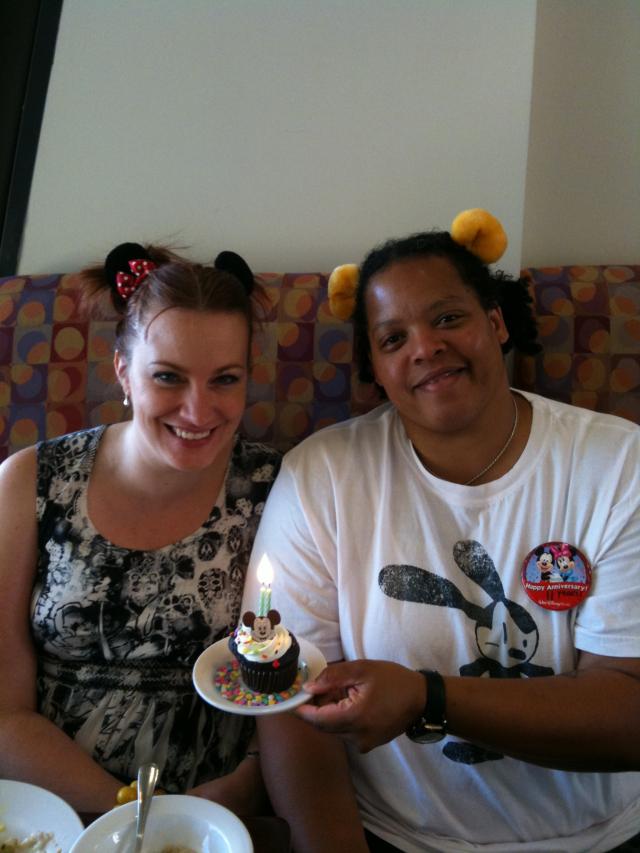 11th Anniversary at WDW chef Mickey's