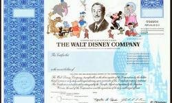 The Walt Disney Company Will No Longer Issue Paper Stock Certificates to Shareholders