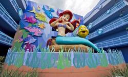 The Little Mermaid Wing Opens Completing Disney's Art of Animation Resort