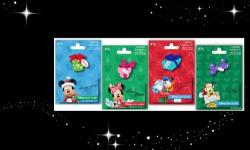 Holiday Pin Series Gift Cards Come with Disney Trading Pins