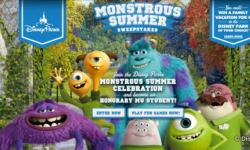 Enter the Monstrous Summer Sweepstakes to Win a Vacation to Walt Disney World or Disneyland 