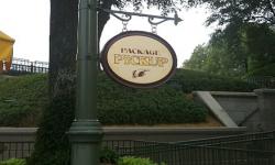 Package Pick Up at Walt Disney World Theme Parks