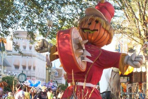 Halloween Scarecrow on Main Street USA
