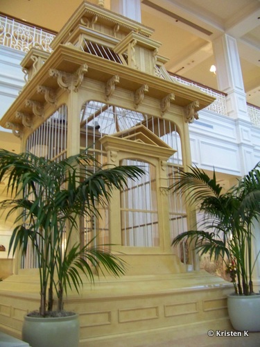 Bird Cage Detail in the Grand Floridian Lobby