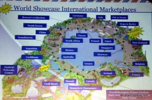 Marketplace Booth Map