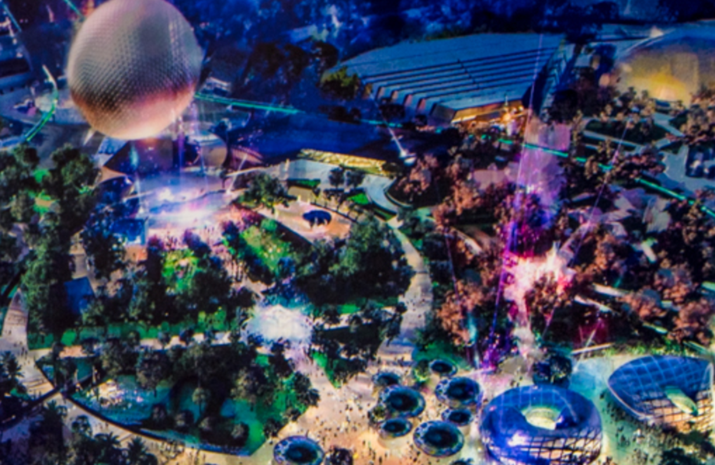 Green Space In Future World Concept Art