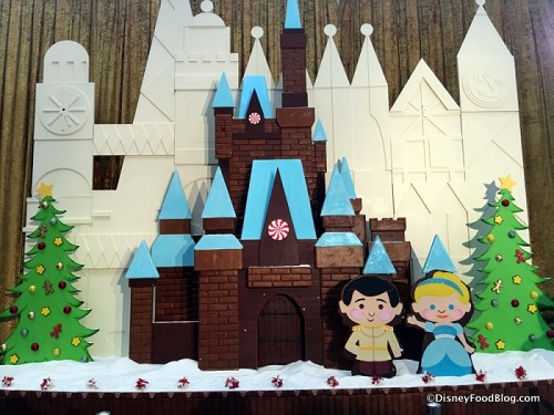 Cinderella has replaced 'Frozen' at the Contemporary gingerbread display