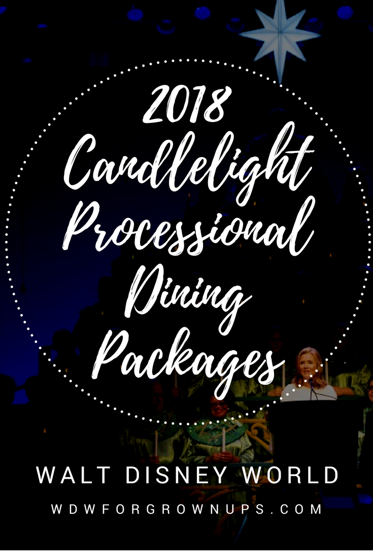 2018 Candlelight Processional Dining Packages