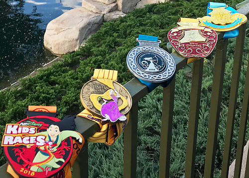 2018 Princess Weekend Race Medals