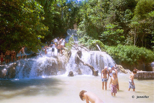 Dunn's River Falls Near Ocho Rios, Jamaica