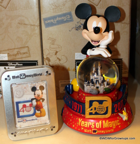 40th anniversary cards and large snowglobe