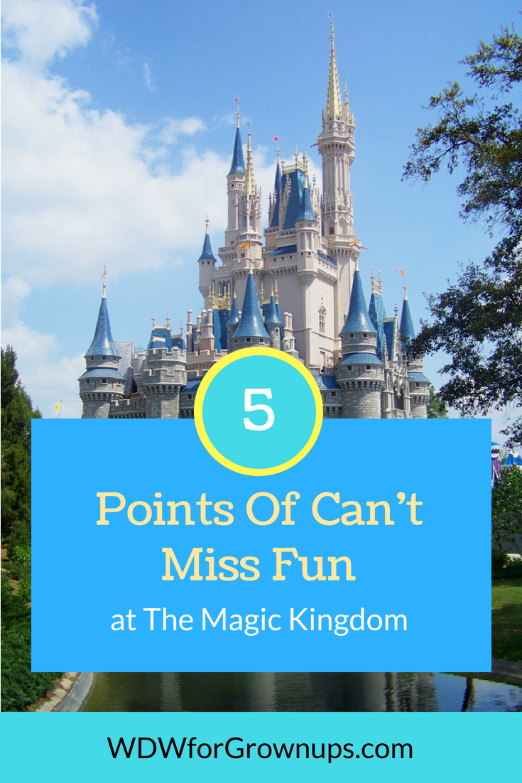 5 Points of Can't Miss Fun At The Magic Kingdom:  