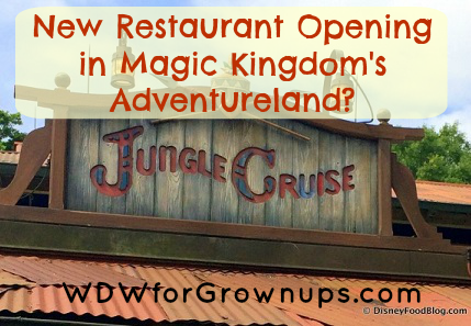 A new Jungle Cruise-themed restaurant coming soon?