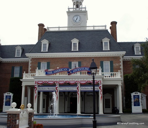 The 'people's mansion'at The American Adventure