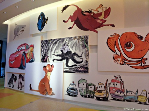 Art of Animation Lobby Art