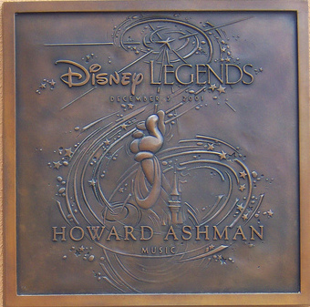 Ashman Was Honored As A Disney Legend in 2001