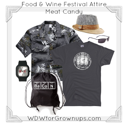 Food & Wine Festival Attire Knows Bacon is Meat Candy