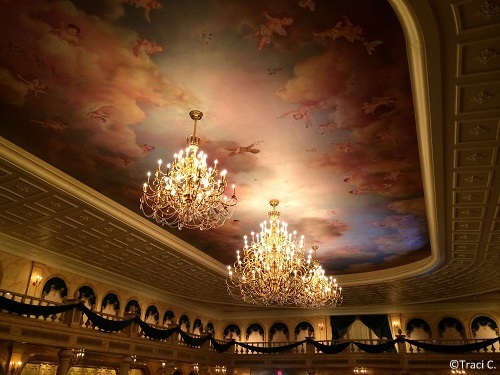 The Ballroom inside Be Our Guest