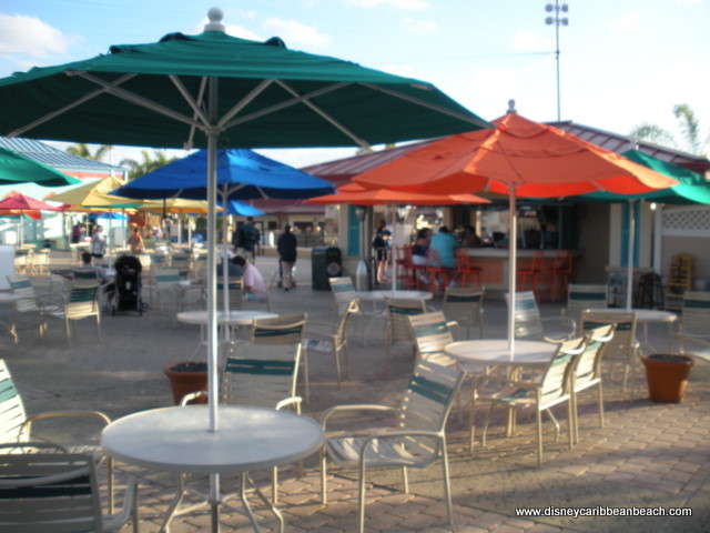 Colorful Banana Cabana Tables