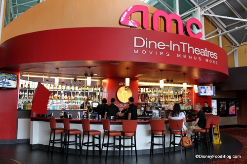 Catch a movie and dinner at the AMC Dine-In Theater