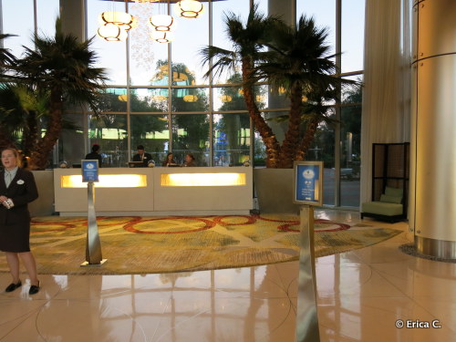 Bay Lake Tower Lobby Welcome Desk