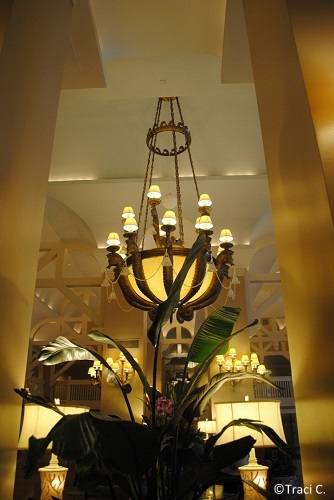 An area of the Beach Club lobby