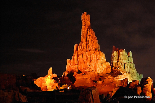 The Spires of Big Thunder at Night