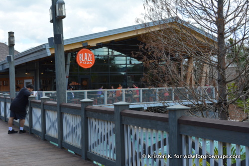 Blaze Patio Seating Overlooking The Springs