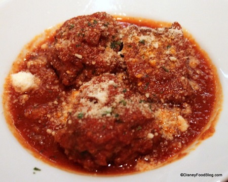 Braised meatballs and short ribs with polenta
