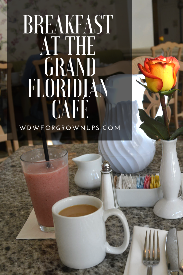 Breakfast At The Grand Floridian Cafe