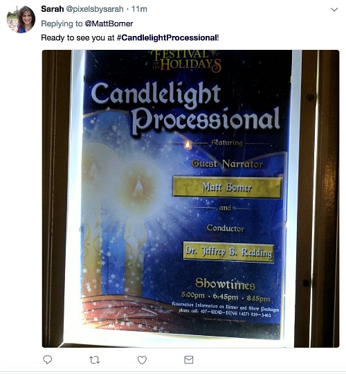 Candlelight Processional Three Times A Night