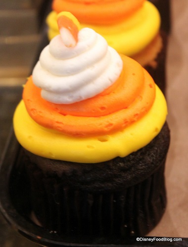 Candy Corn Cupcake at the Main Street Bakery