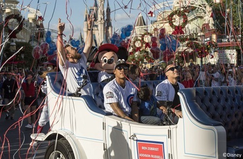The Chicago Cubs celebrate their World Series win with a parade!