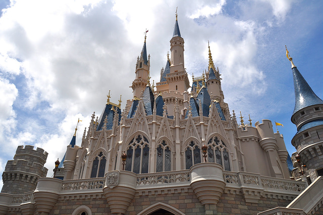 Dreamy and Tranquil Cinderella Castle