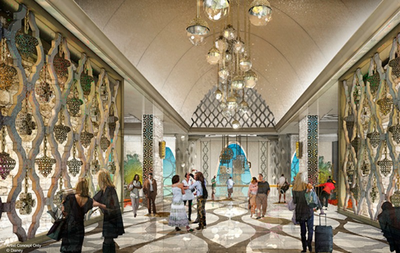 Gran Destino Tower Lobby Concept Art