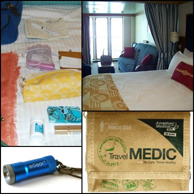 A Travel First Aid Kit and Flashlight Are Useful Tools