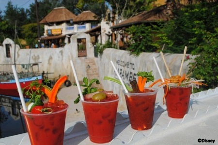 Bloody Marys from the Dawa Bar