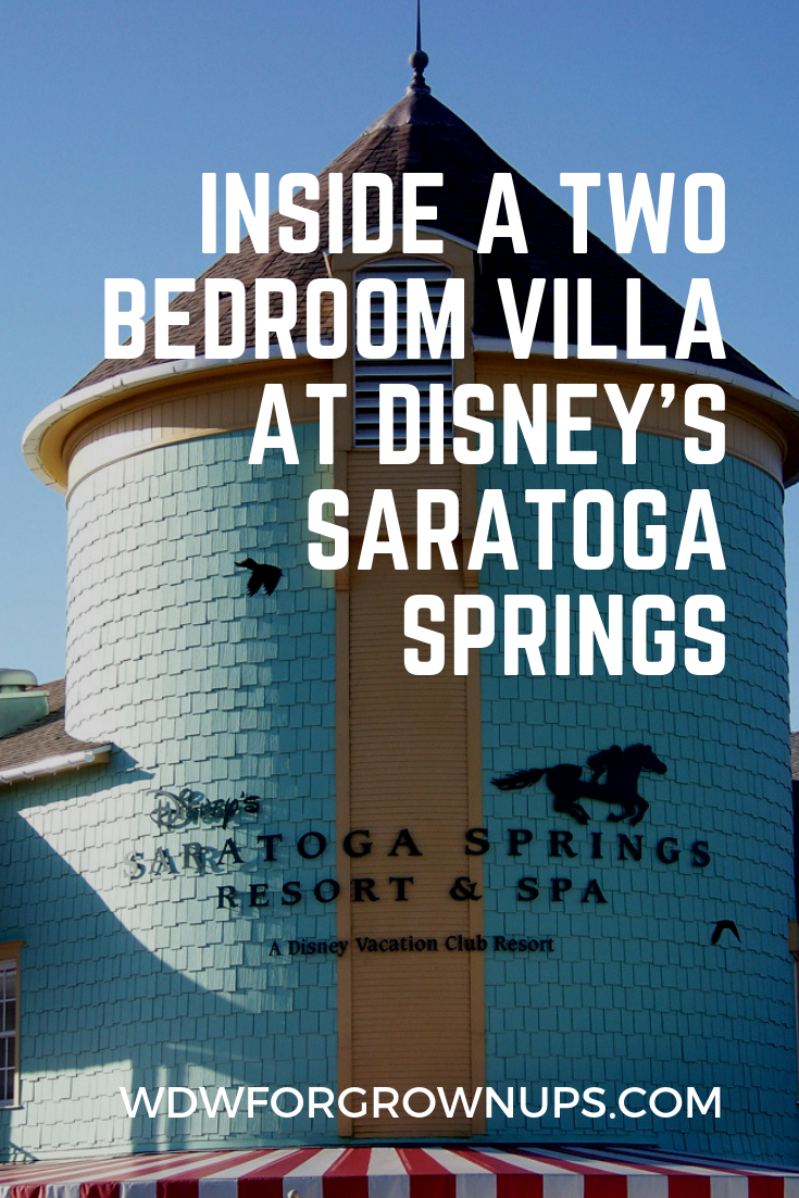 Inside A Two Bedroom Villa At Disney S Saratoga Springs