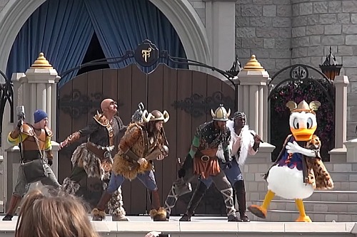 Donald Duck and the Ruffians