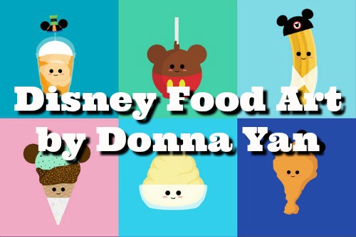 Disney Inspired Food Art By Donna Yan