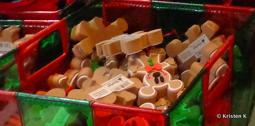 Gingerbread Mickey Antena Toppers