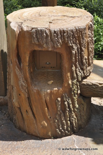 Tree Stumps Hide Electrical & USB Charging Stations