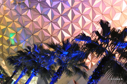 The Lowest Point of Spaceship Earth's Sphere is 18ft Off The Ground