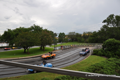 Jaunty Open Top Racers Are Individually Gas Powered