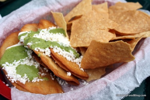 Empanadas at the Cantina de San Angel