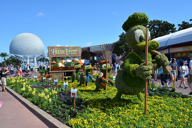 Epcot In Bloom At The 25th Epcot International Flower &amp;amp; Garden Festival