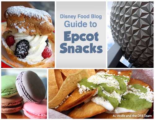 DFB Guide to Epcot Snacks e-book now available!